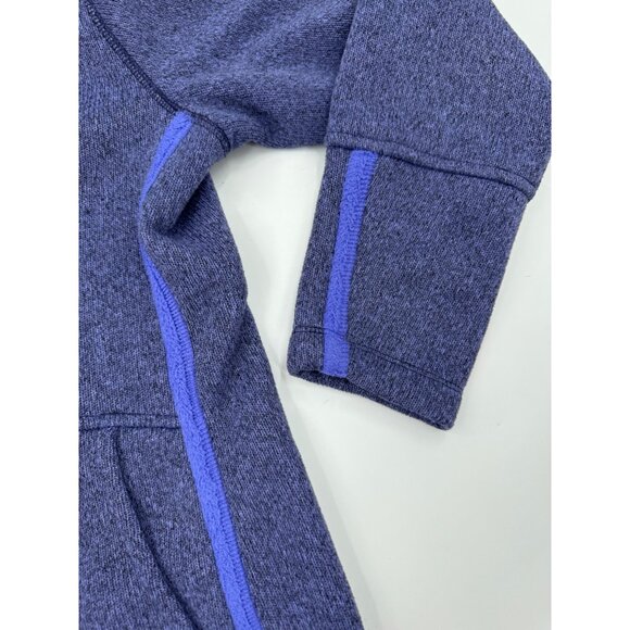 The North Face Girls Banderitas Full-Zip Fleece Jacket Large (14/16) Purple - Picture 5 of 13